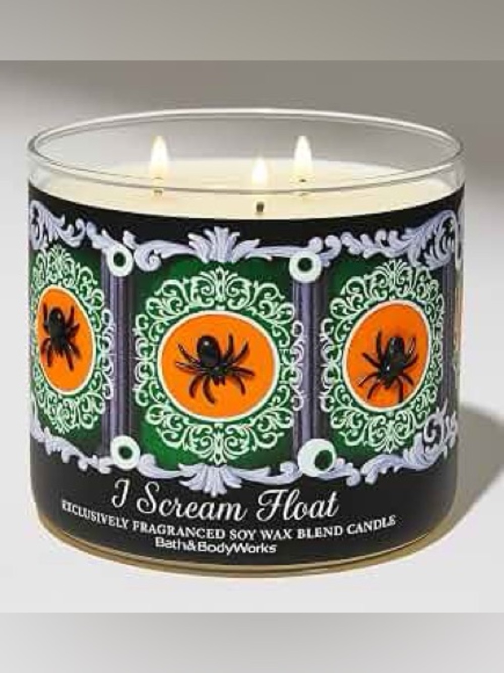 Bath & Body Works I Scream Float Exclusively Fragranced Soy Candle 3 Wick 14.5oz